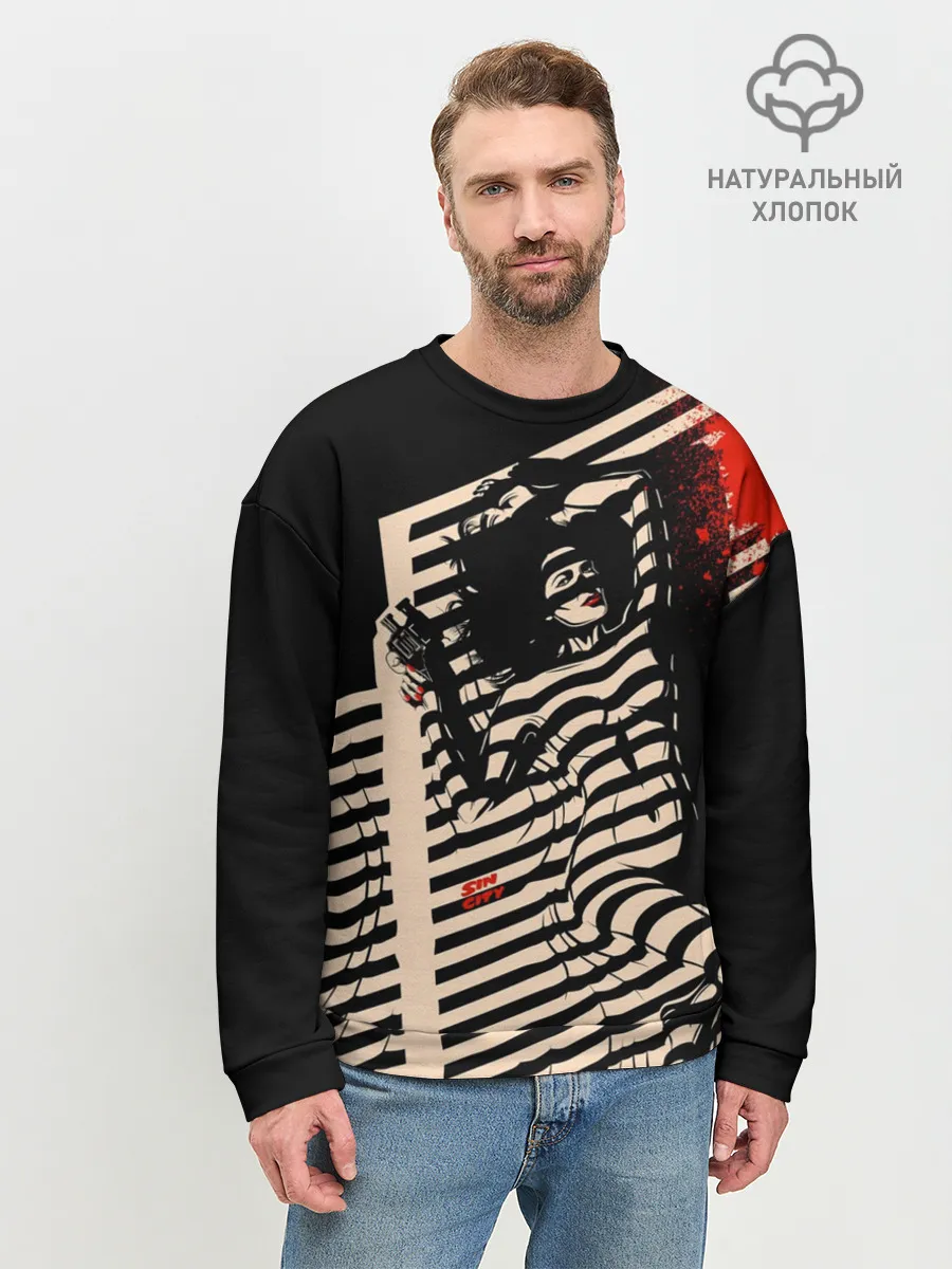 Мужской свитшот базовый / Sin City - Ava