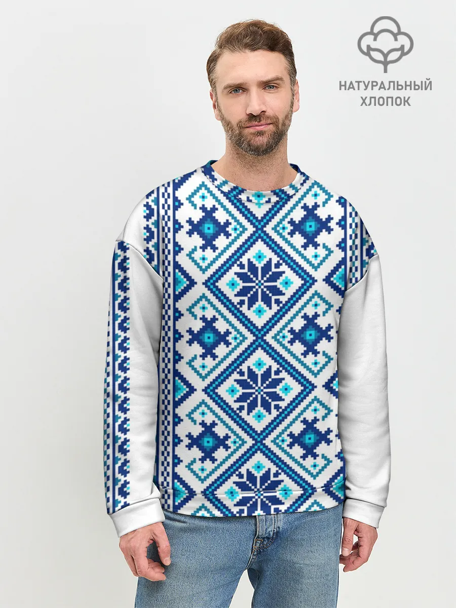 Мужской свитшот базовый / русь