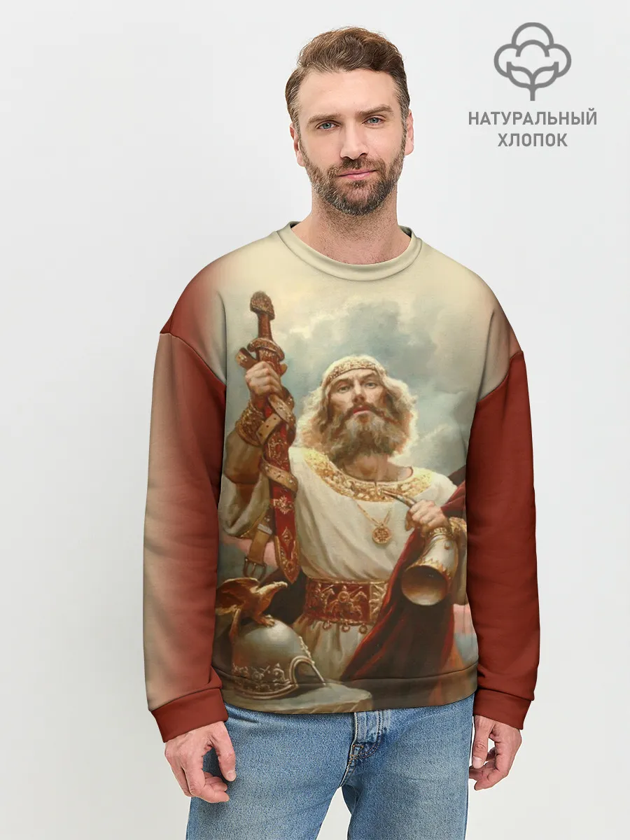 Мужской свитшот базовый / русь