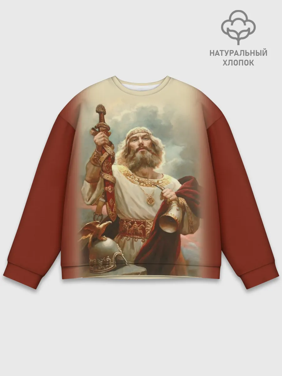 Мужской свитшот базовый / русь