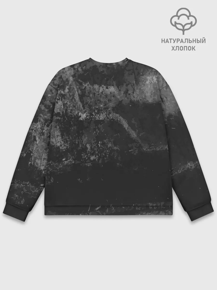 Мужской свитшот базовый / BLACK Creeper