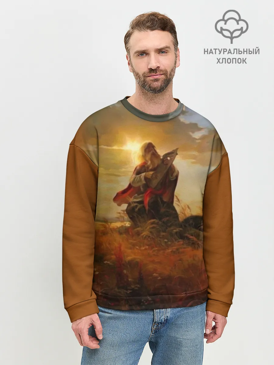 Мужской свитшот базовый / русь