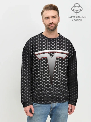 Мужской свитшот базовый / TESLA