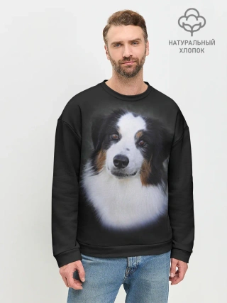 Мужской свитшот базовый / Собака