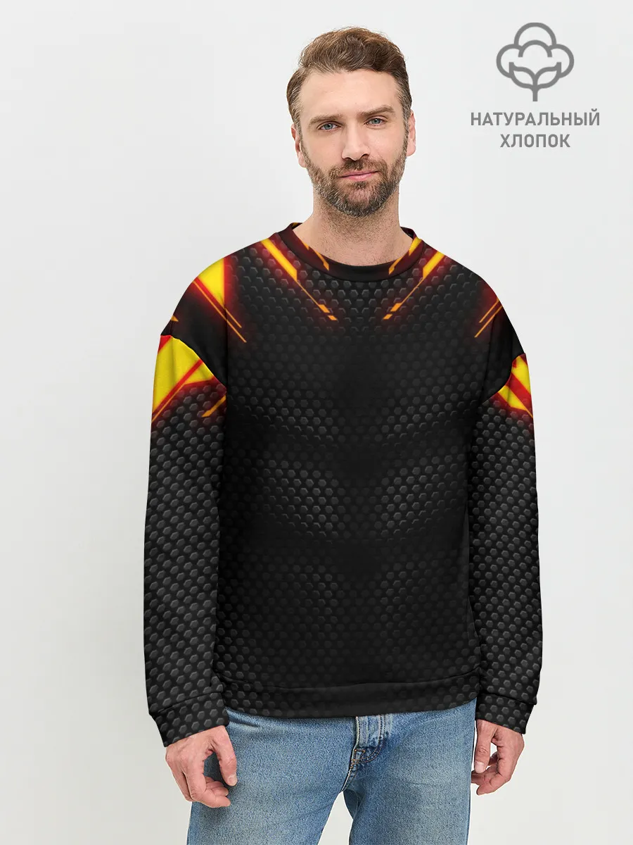 Мужской свитшот базовый / CYBERPUNK 2077