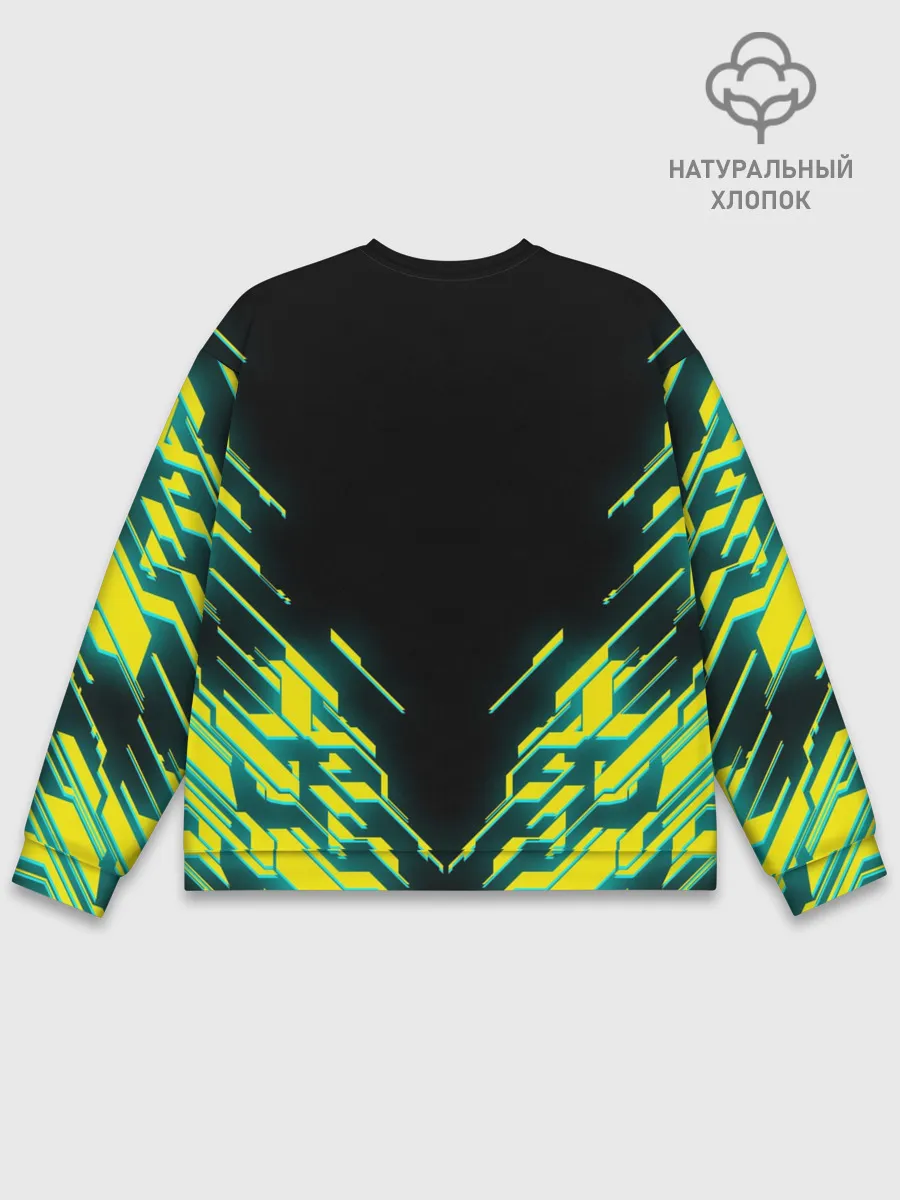 Мужской свитшот базовый / CYBERPUNK 2077