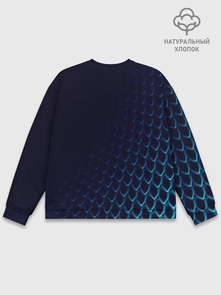 Мужской свитшот базовый / Tesla Motors