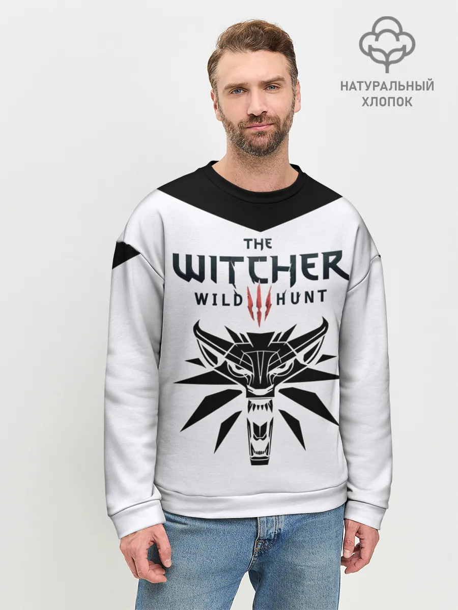 Мужской свитшот базовый / THE WITCHER 3: WILD HUNT