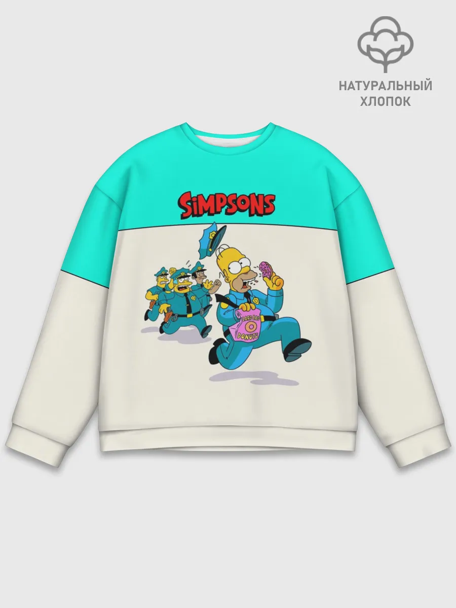 Мужской свитшот базовый / Эпичная Погоня