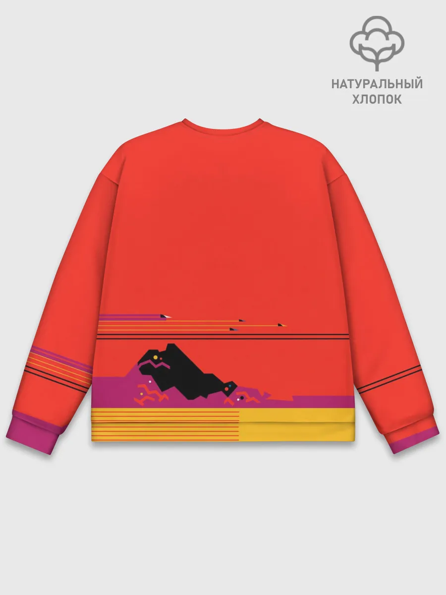 Мужской свитшот базовый / Марс