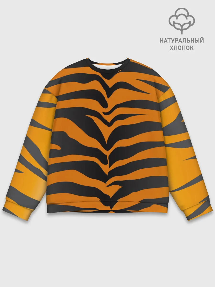 Мужской свитшот базовый / Тигр