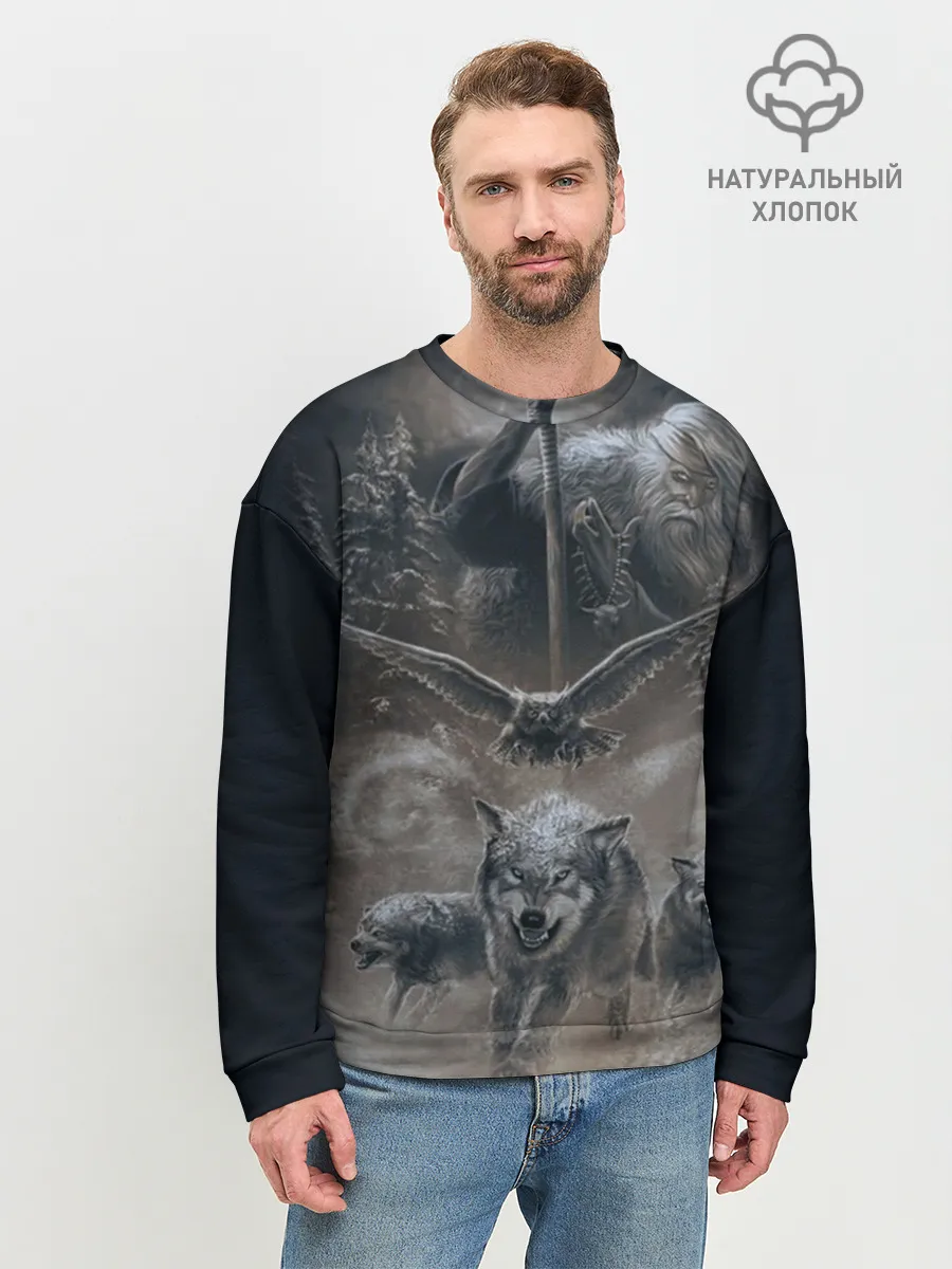 Мужской свитшот базовый / русь