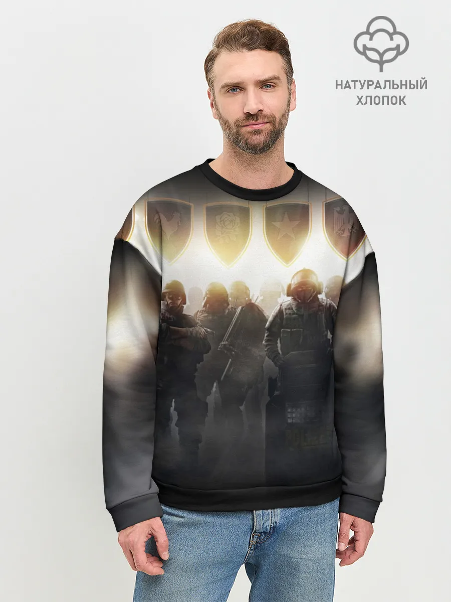 Мужской свитшот базовый / RAINBOW SIX SIEGE