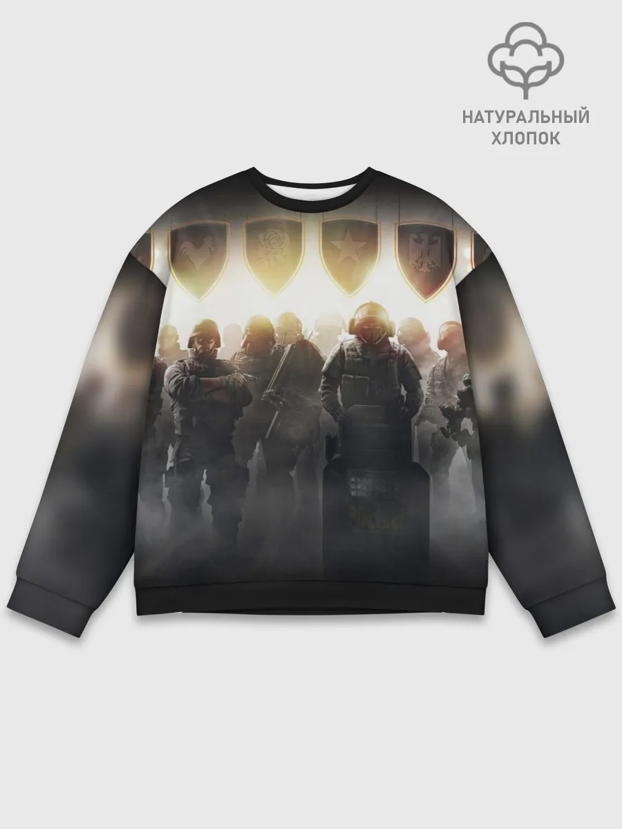 Мужской свитшот базовый / RAINBOW SIX SIEGE
