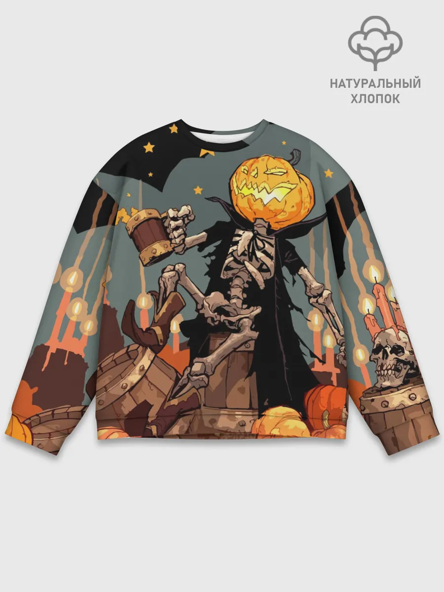 Мужской свитшот базовый / Halloween
