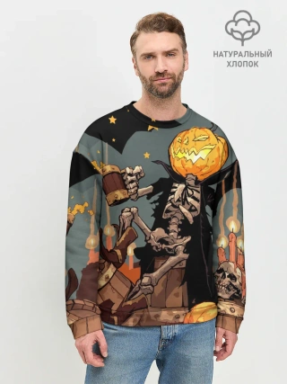 Мужской свитшот базовый / Halloween