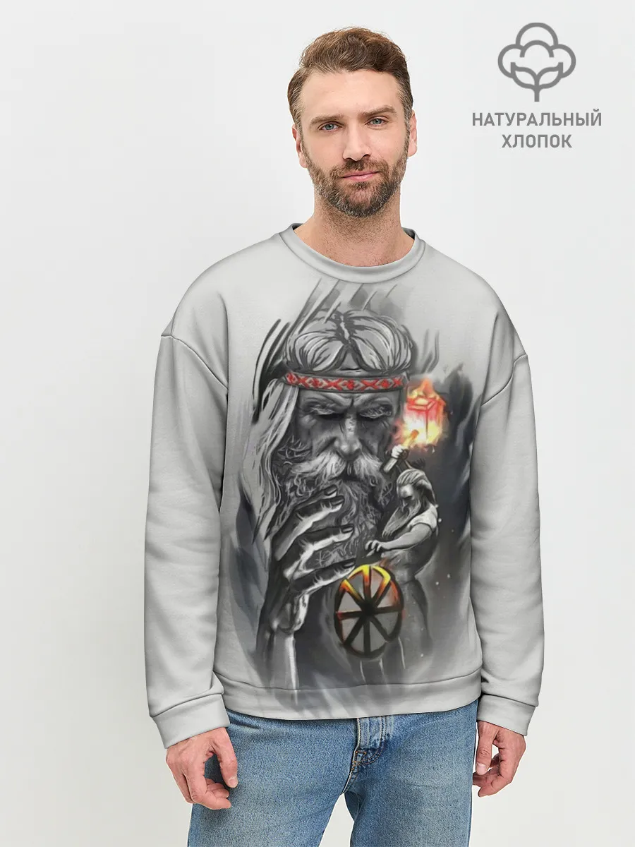 Мужской свитшот базовый / Сварог