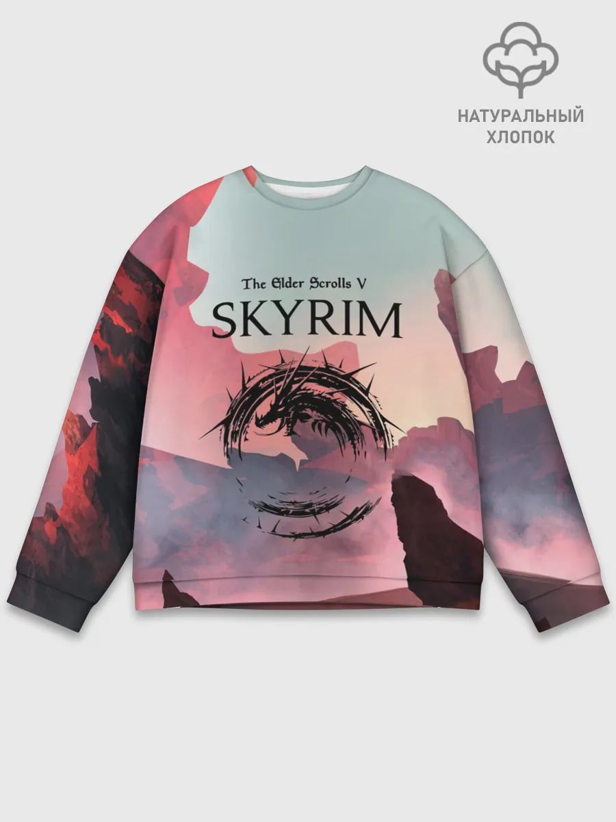 Мужской свитшот базовый / The Elder Scrolls
