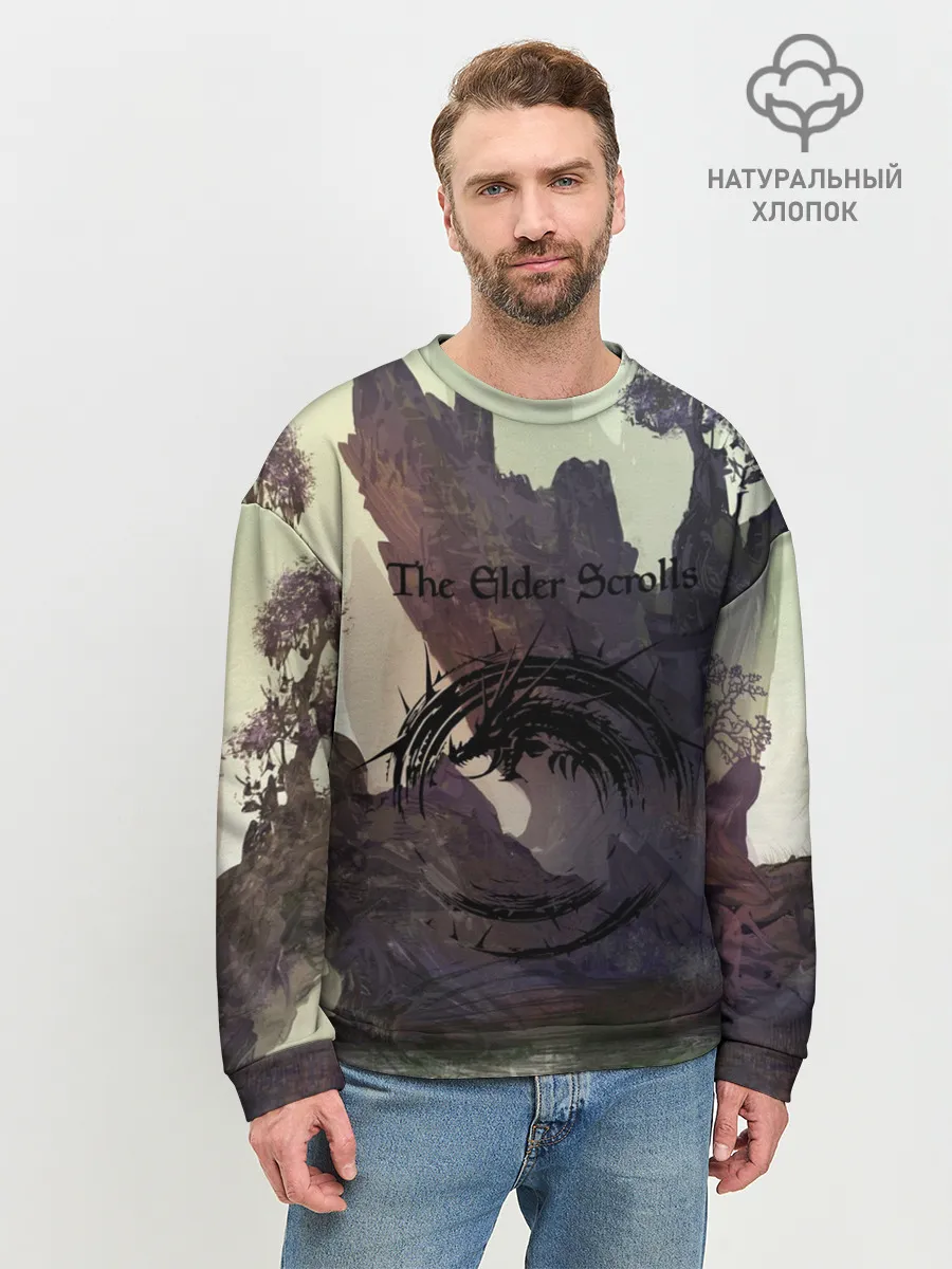Мужской свитшот базовый / The Elder Scrolls
