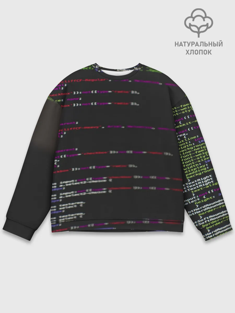 Мужской свитшот базовый / Программный код