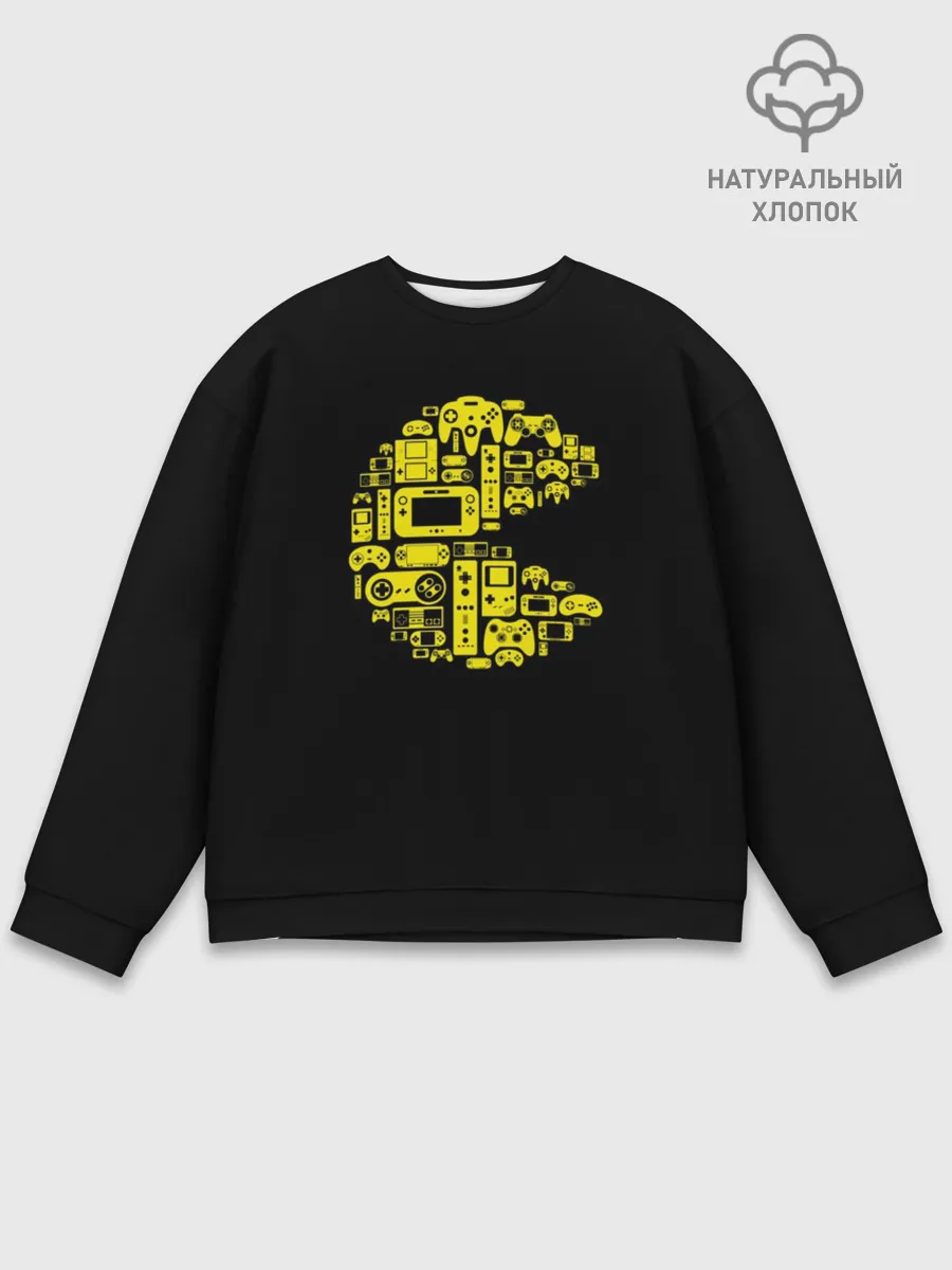 Мужской свитшот базовый / Pac-Man