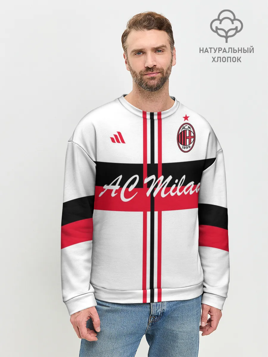 Мужской свитшот базовый / AC Milan