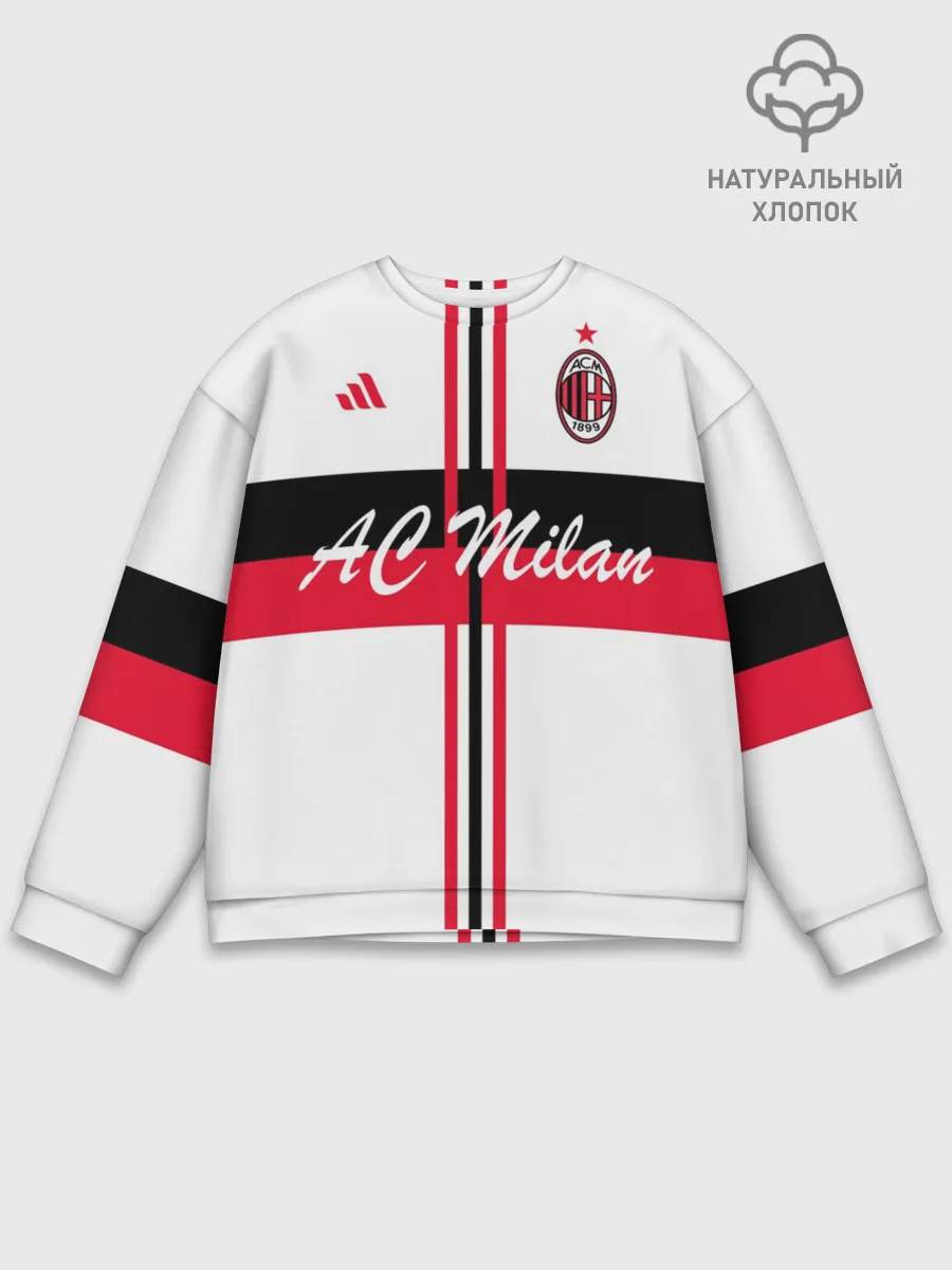 Мужской свитшот базовый / AC Milan