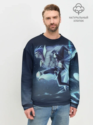 Мужской свитшот базовый / Joutarou Kuujou