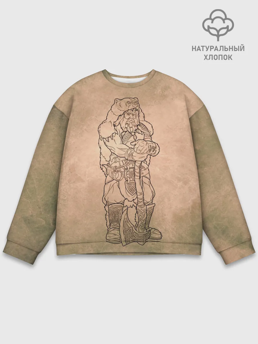 Мужской свитшот базовый / русь