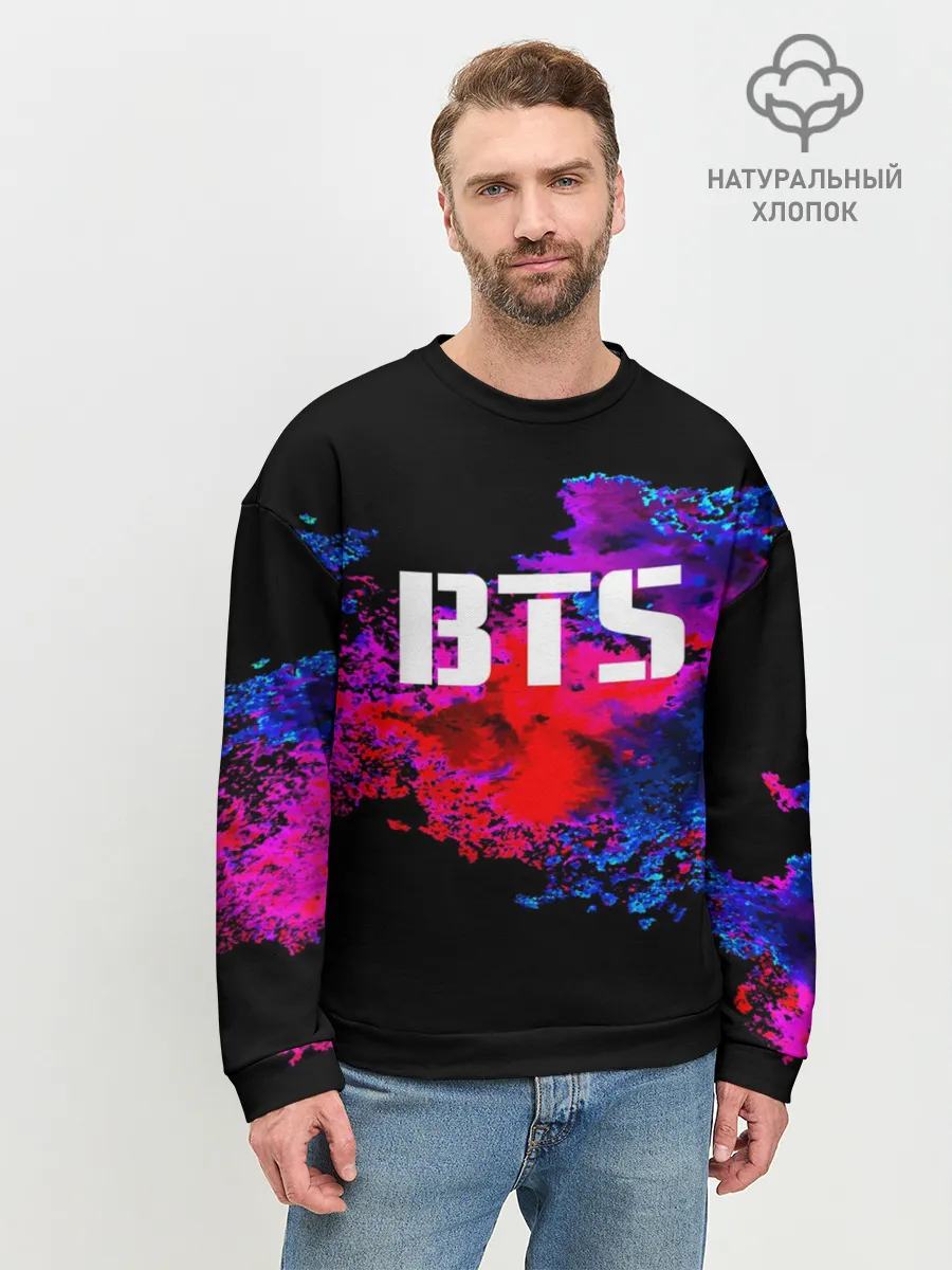 Мужской свитшот базовый / BTS