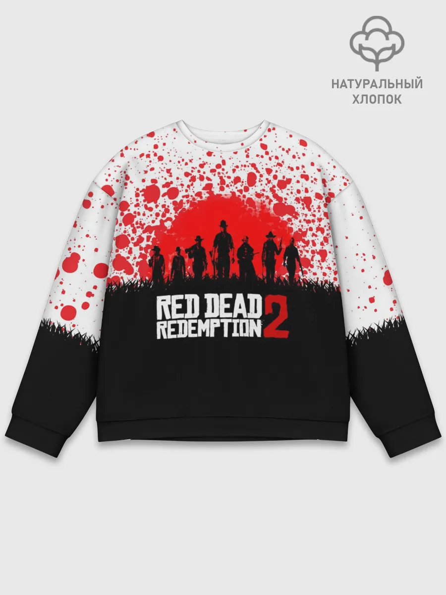 Мужской свитшот базовый / RED DEAD REDEMPTION 2