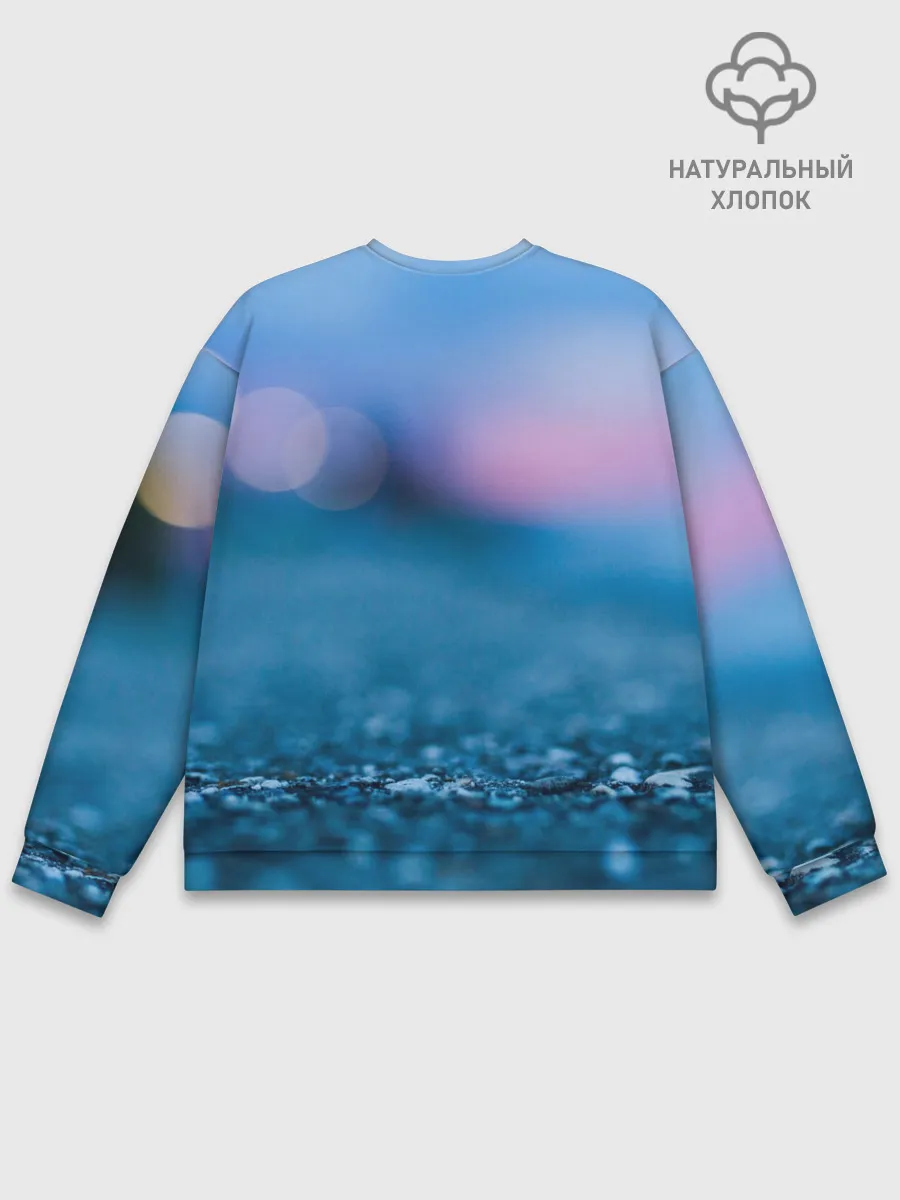 Мужской свитшот базовый / PUBG light blue