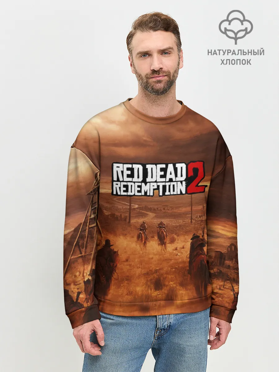 Мужской свитшот базовый / RED DEAD REDEMPTION 2