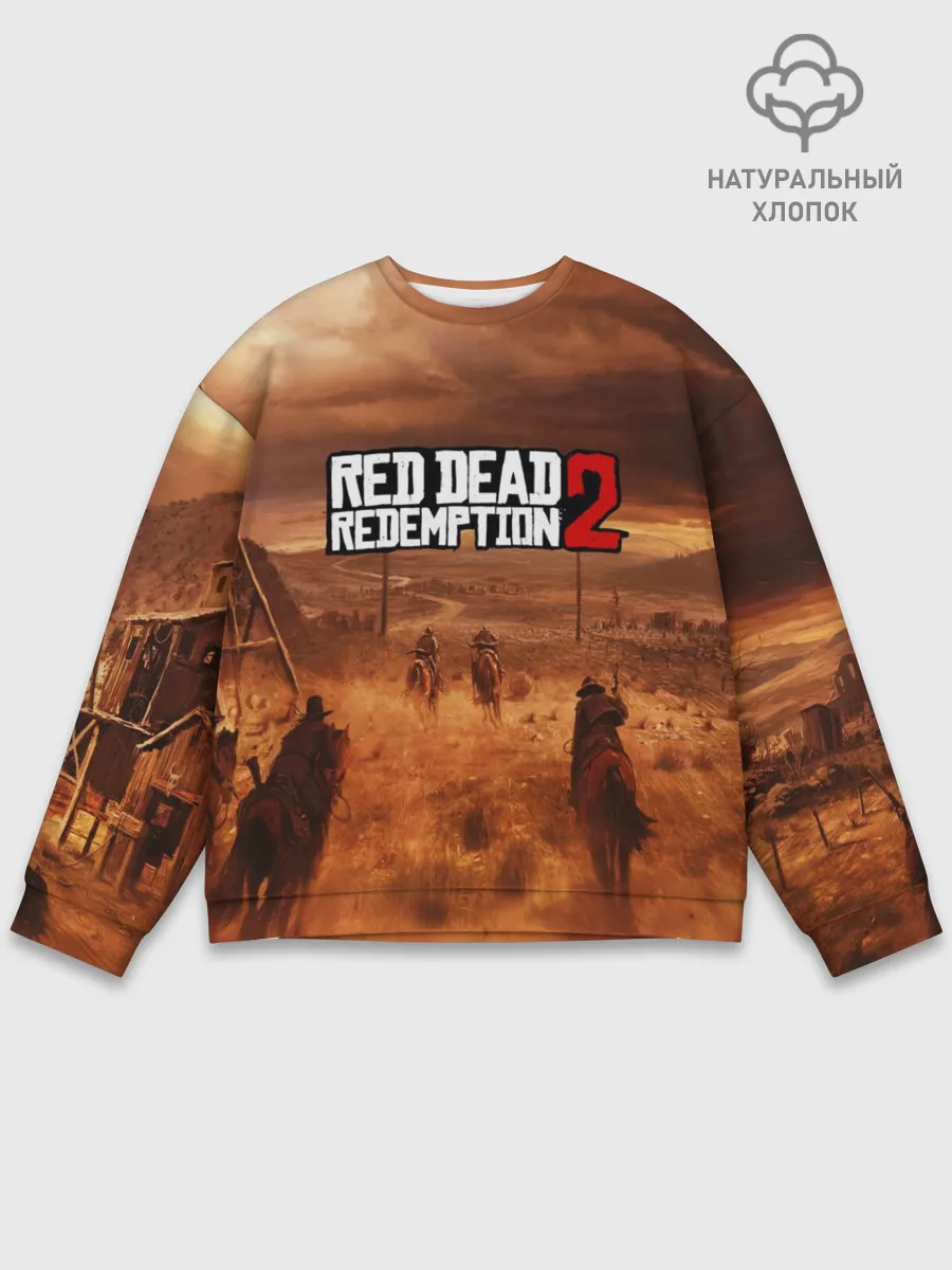 Мужской свитшот базовый / RED DEAD REDEMPTION 2