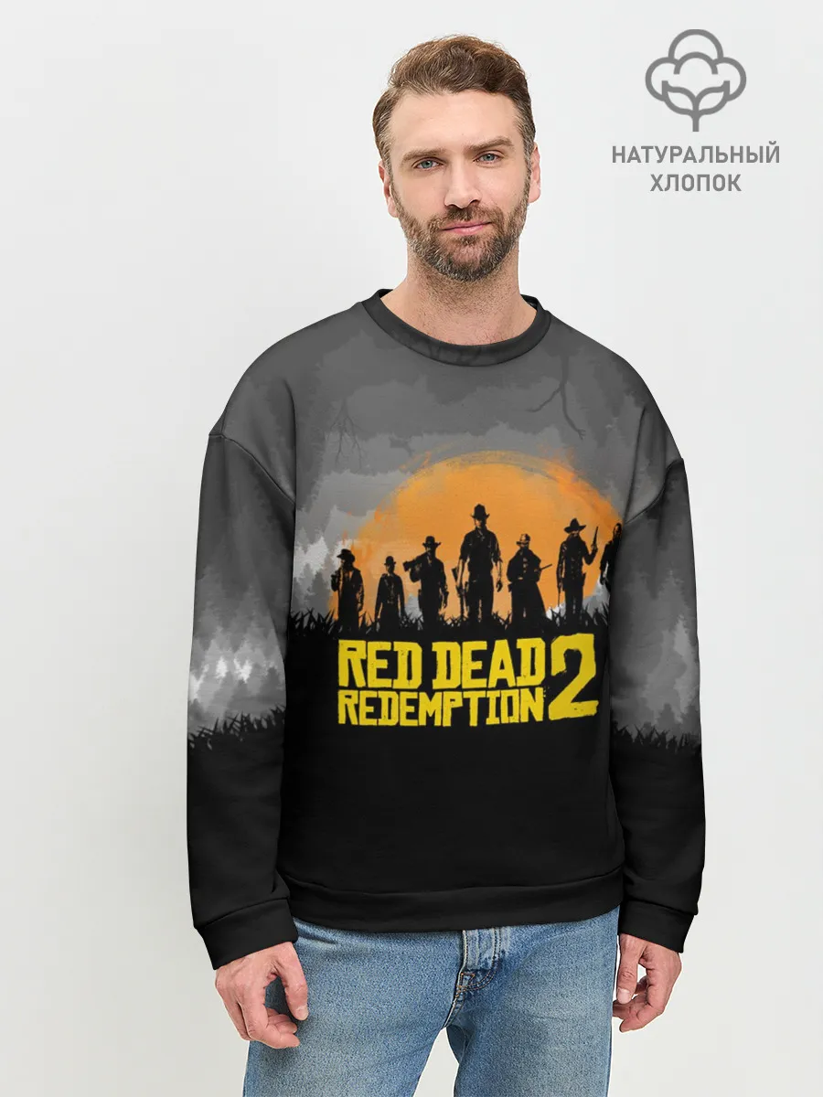 Мужской свитшот базовый / RED DEAD REDEMPTION 2