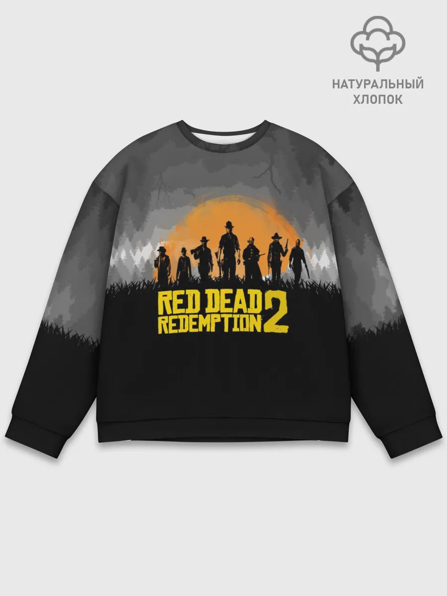 Мужской свитшот базовый / RED DEAD REDEMPTION 2