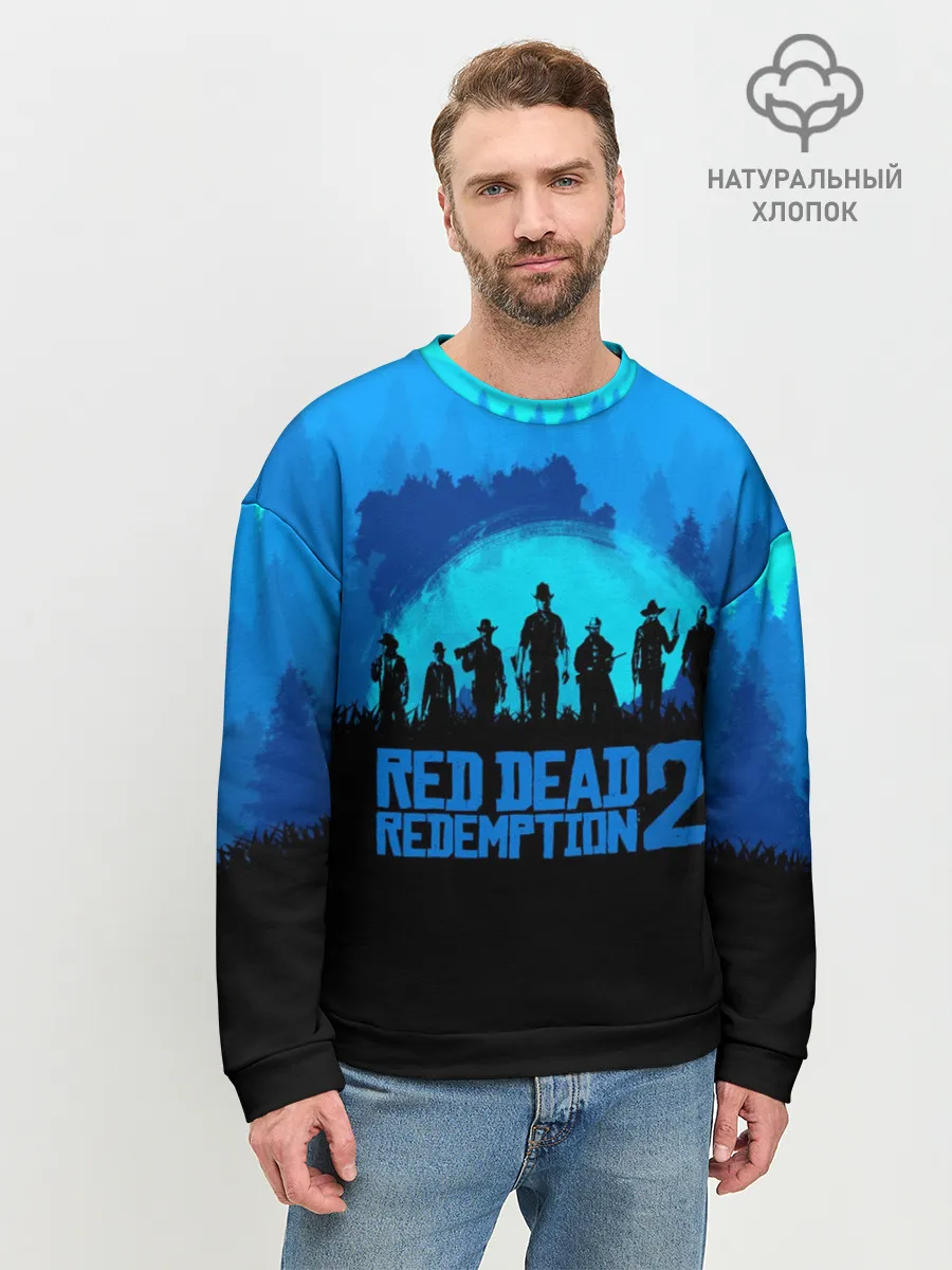Мужской свитшот базовый / RED DEAD REDEMPTION 2