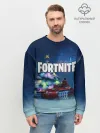 Мужской свитшот базовый / Fortnite Новый год