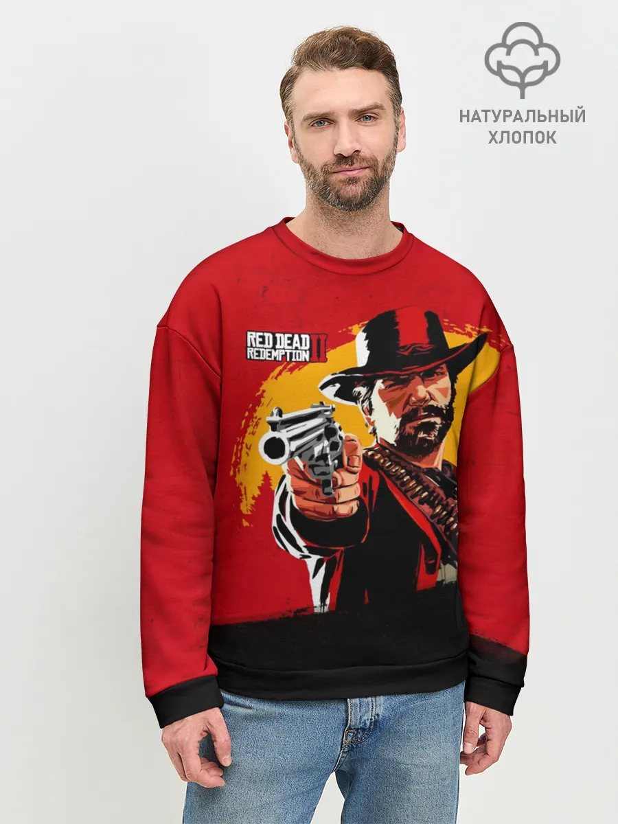 Мужской свитшот базовый / Red Dead Redemption 2
