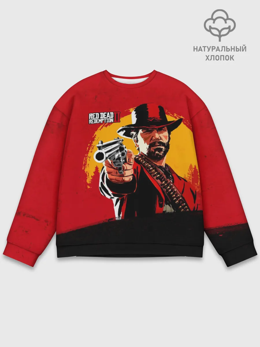 Мужской свитшот базовый / Red Dead Redemption 2