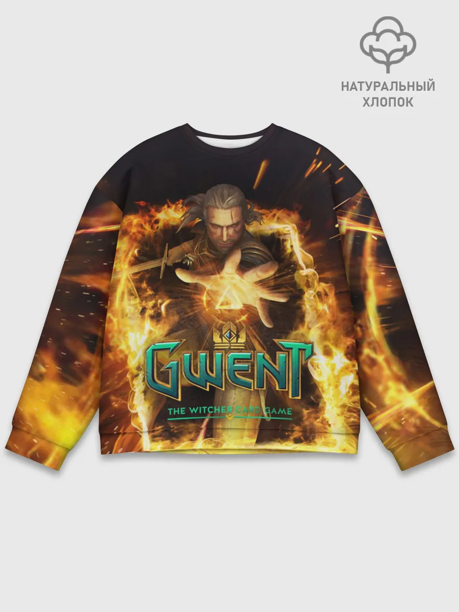 Мужской свитшот базовый / GWENT: The Witcher Card Game