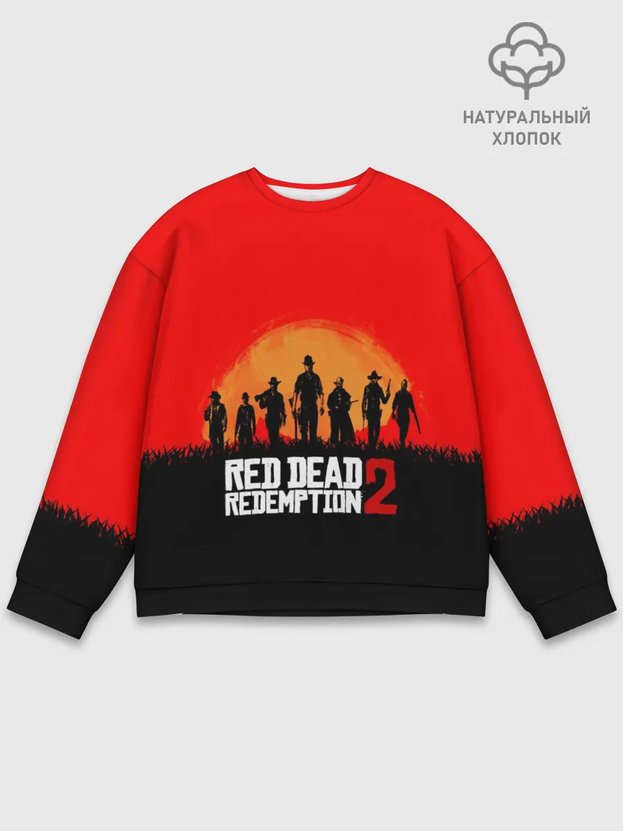 Мужской свитшот базовый / Red Dead Redemption