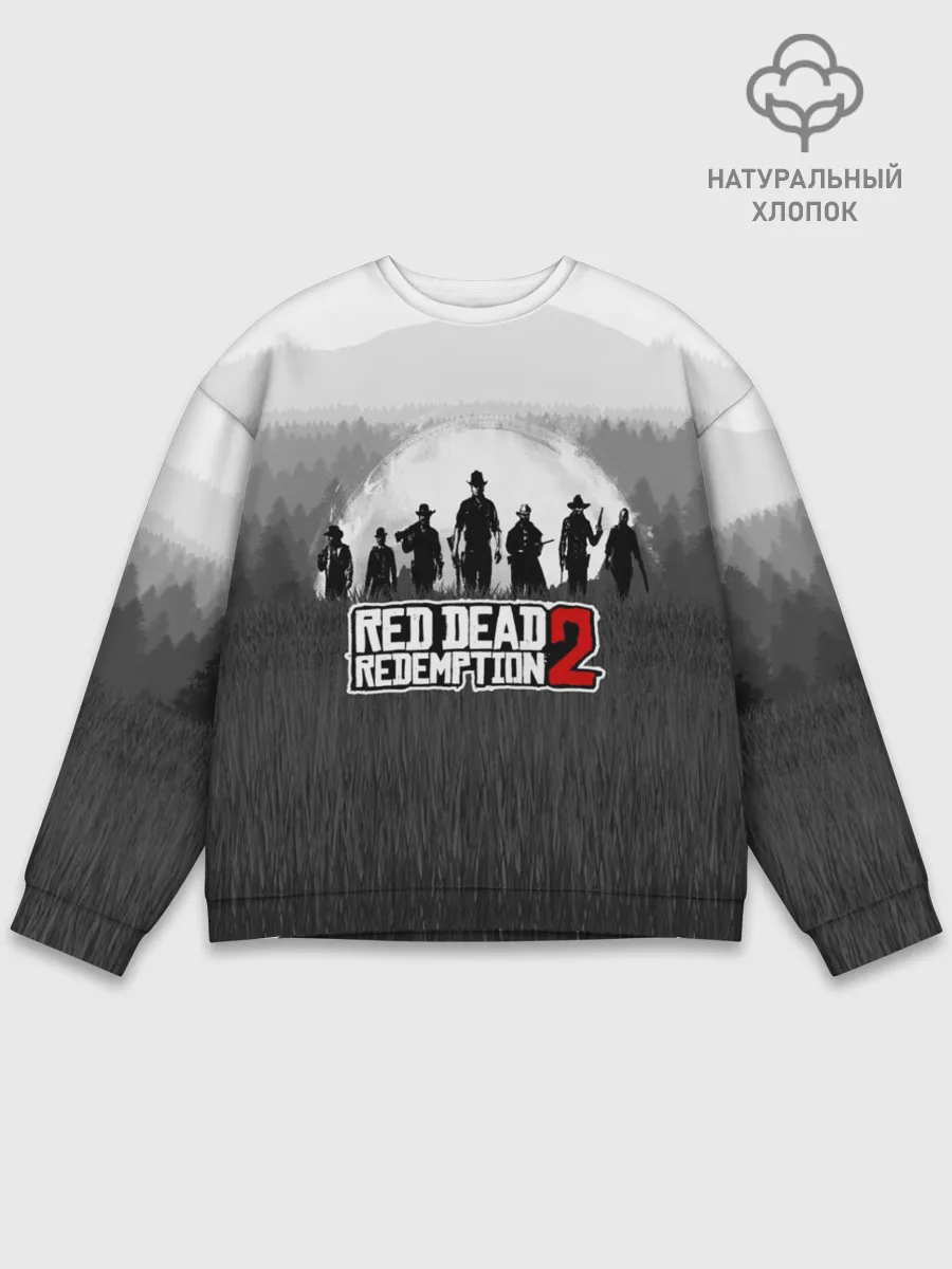 Мужской свитшот базовый / Red Dead Redemption 2