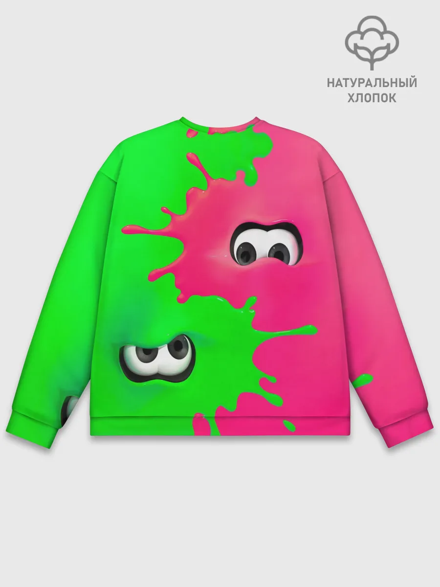 Мужской свитшот базовый / Splatoon