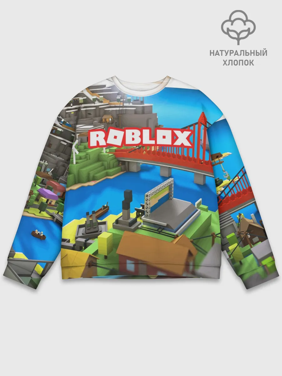 Мужской свитшот базовый / ROBLOX