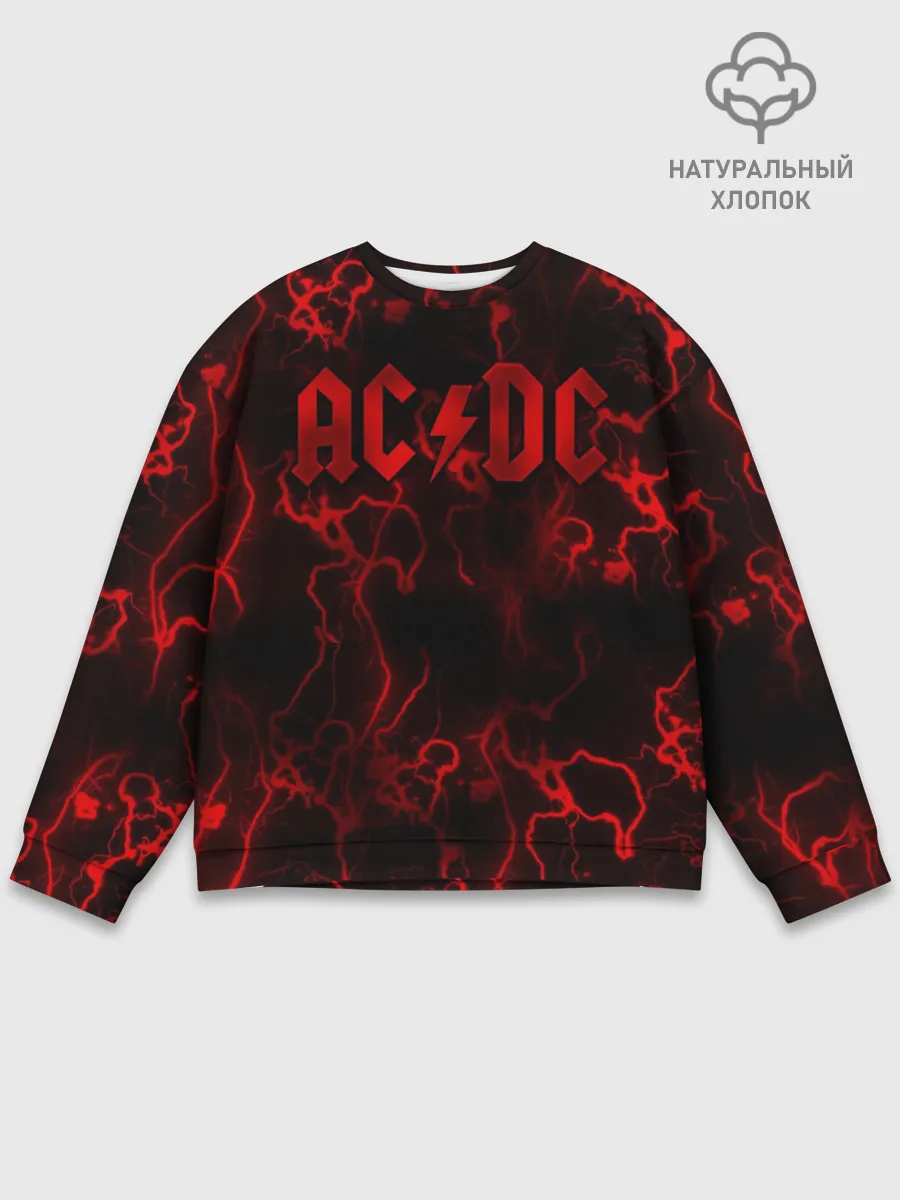 Мужской свитшот базовый / AC/DC