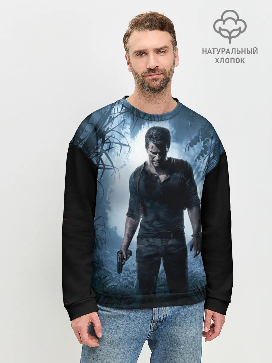 Мужской свитшот базовый / Uncharted 4