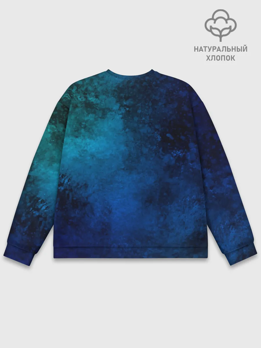 Мужской свитшот базовый / Абстракция