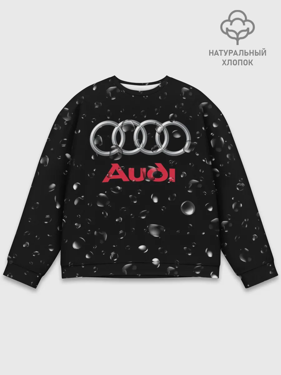 Мужской свитшот базовый / AUDI под Дождём