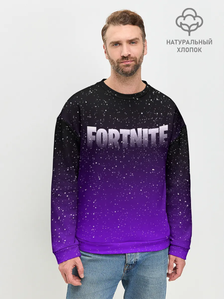 Мужской свитшот базовый / FORTNITE SPACE